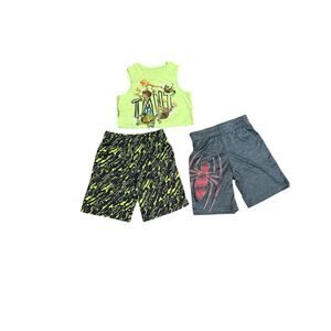 Kids Clothing Lot Jumping Beans Shorts 5 & 6 Active Shorts Ninja Turtles Tee XS